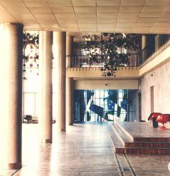 Lobby of the Palace of Culture of the 50th Anniversary of the October Revolution Rolling Mill of Orel.